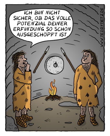 Teddy Tietz Cartoon der Kalenderwoche 22 - Verkanntes Potenzial