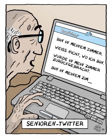 Teddy Tietz Cartoons Senioren Twitter